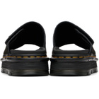 Dr. Martens Black Zebzag Sandals
