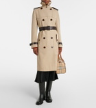 Burberry Foxfield silk and cotton trench coat