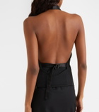 McQueen Satin top