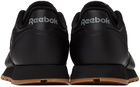 Reebok Classics Black Leather Classic Sneakers