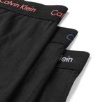 Calvin Klein Underwear - Three-Pack Stretch-Cotton Boxer Briefs - Black