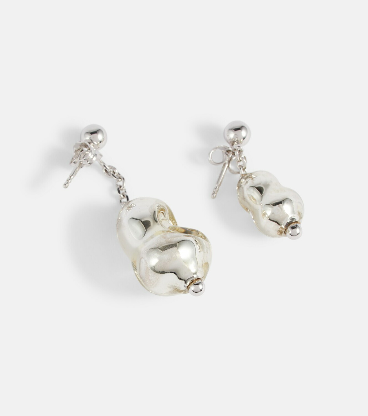 Lemaire - Asymmetric drop earrings Lemaire