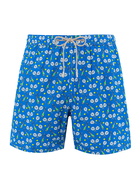 MC2 Saint Barth Man Lightweight Fabric Swim-shorts Lighting Micro Fantasy With Padel Winner Print