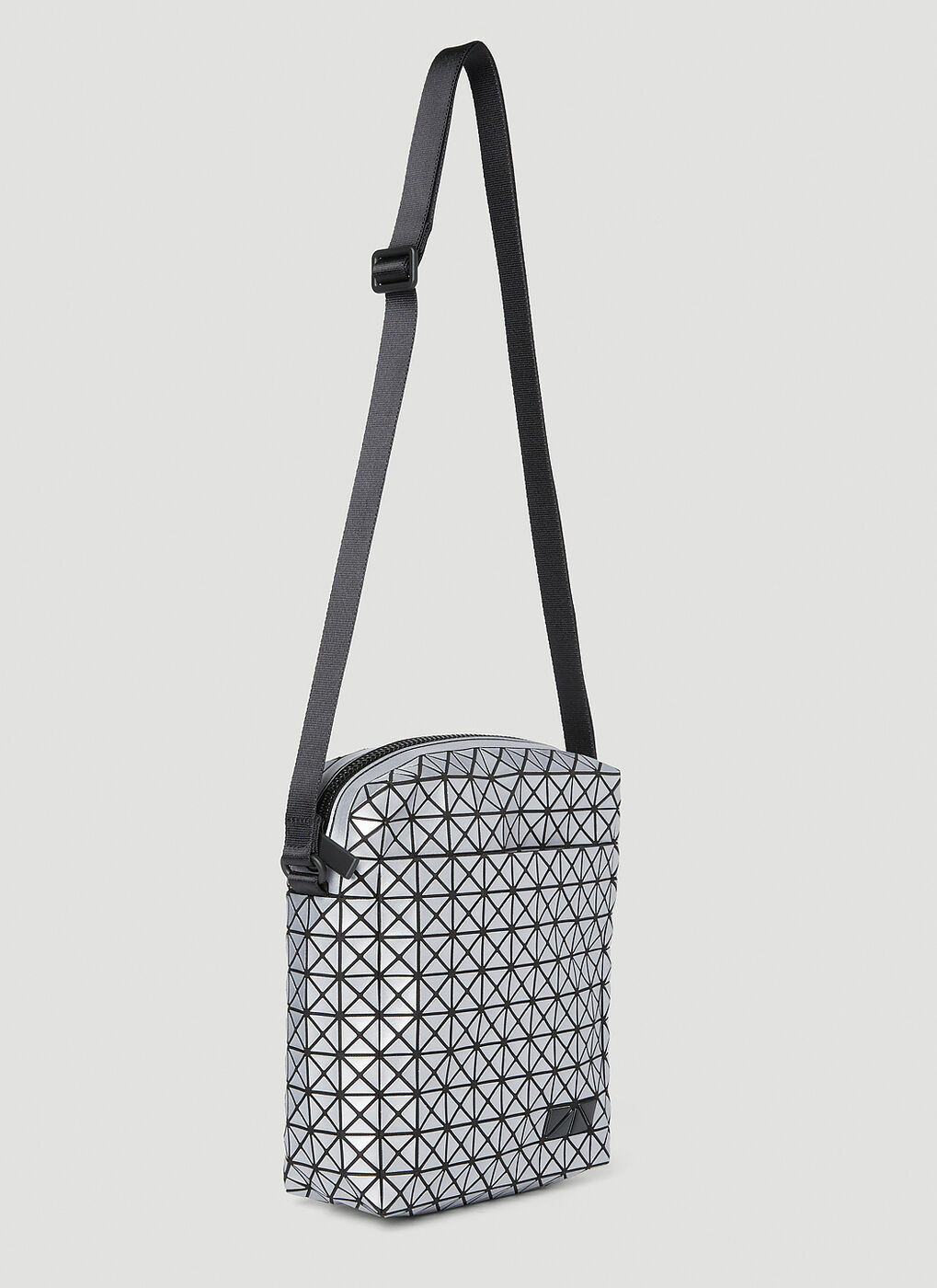 Bao Bao Issey Miyake Silver Beetle Bag for Men