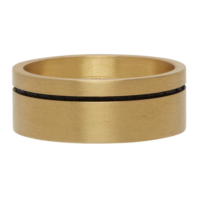 Photo: Giorgio Armani Gold Enamel Stripe Ring