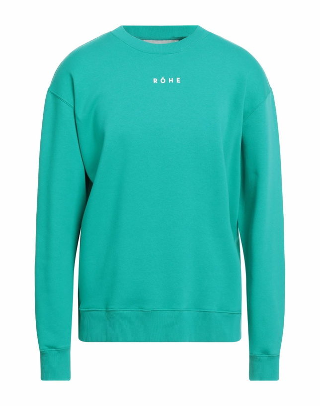 Photo: Róhe Mens Sweatshirt Emerald in Green