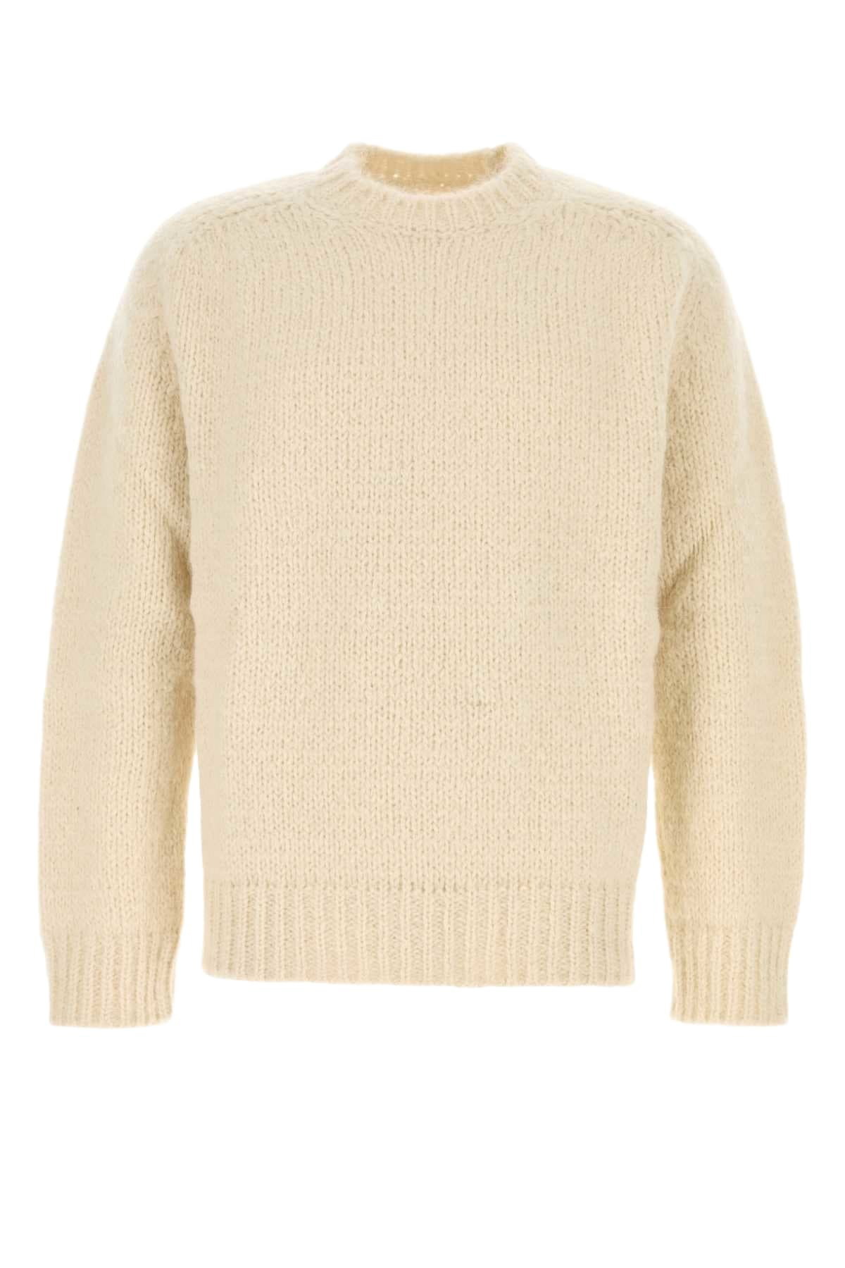 【送料&関税込】Jil Sander Black Alpaca Blend Sweater Jil Sander Embroidered Alpaca Blend Sweater | italist