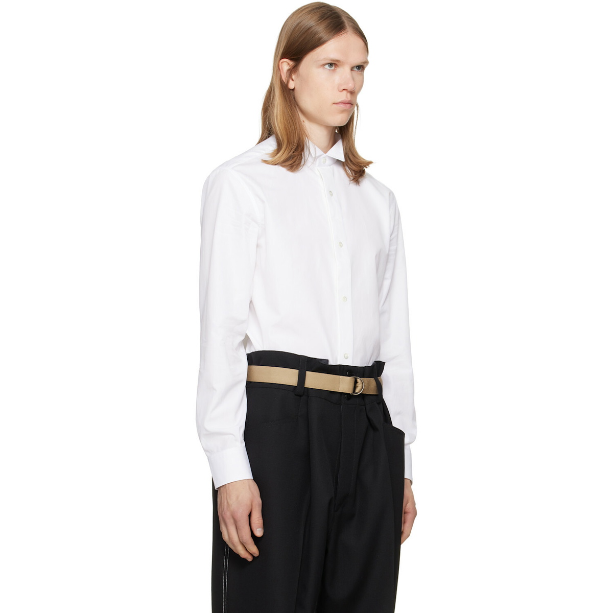 Maison Margiela White Cotton Shirt