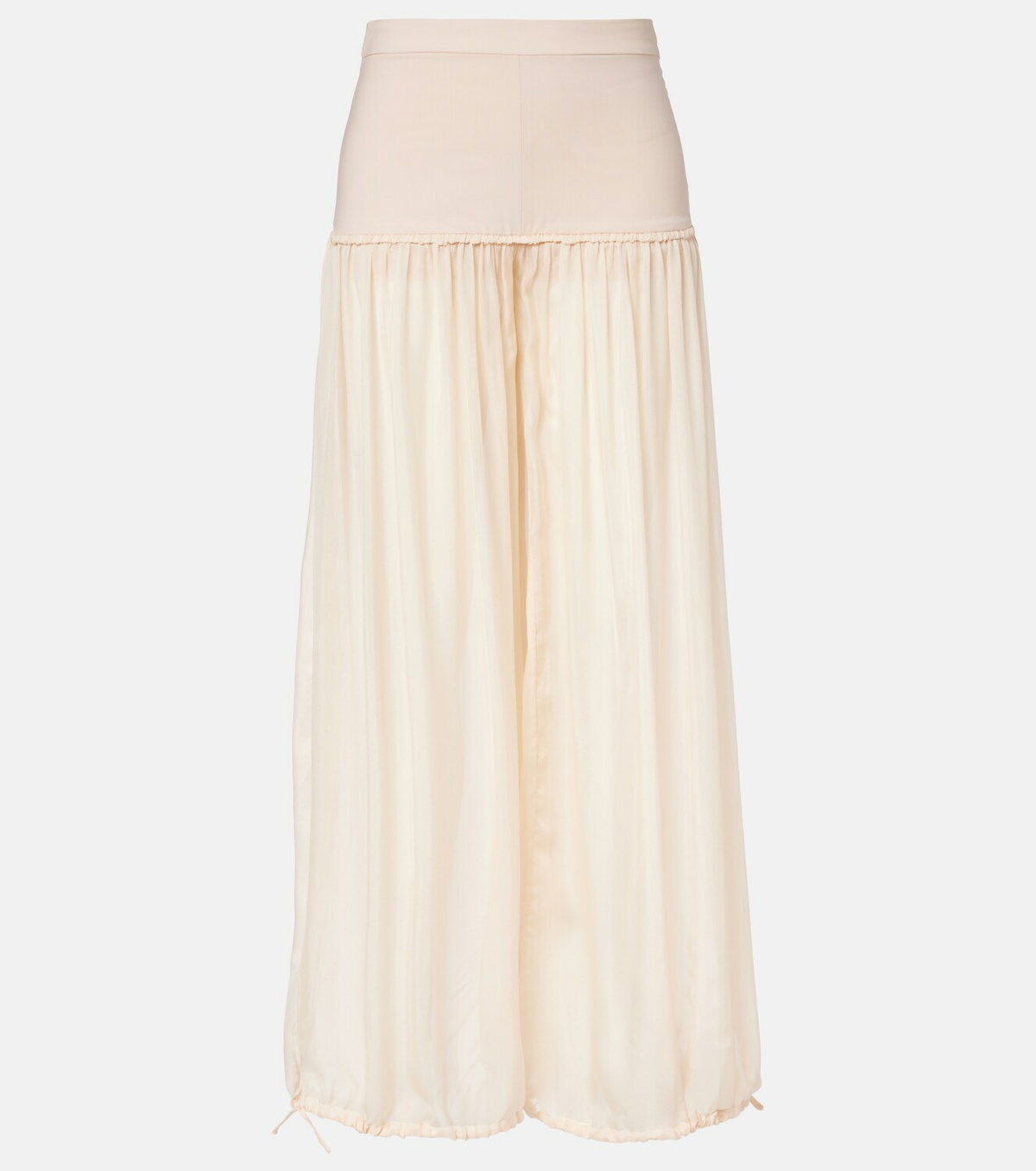Nensi Dojaka Mid-rise wide-leg pants