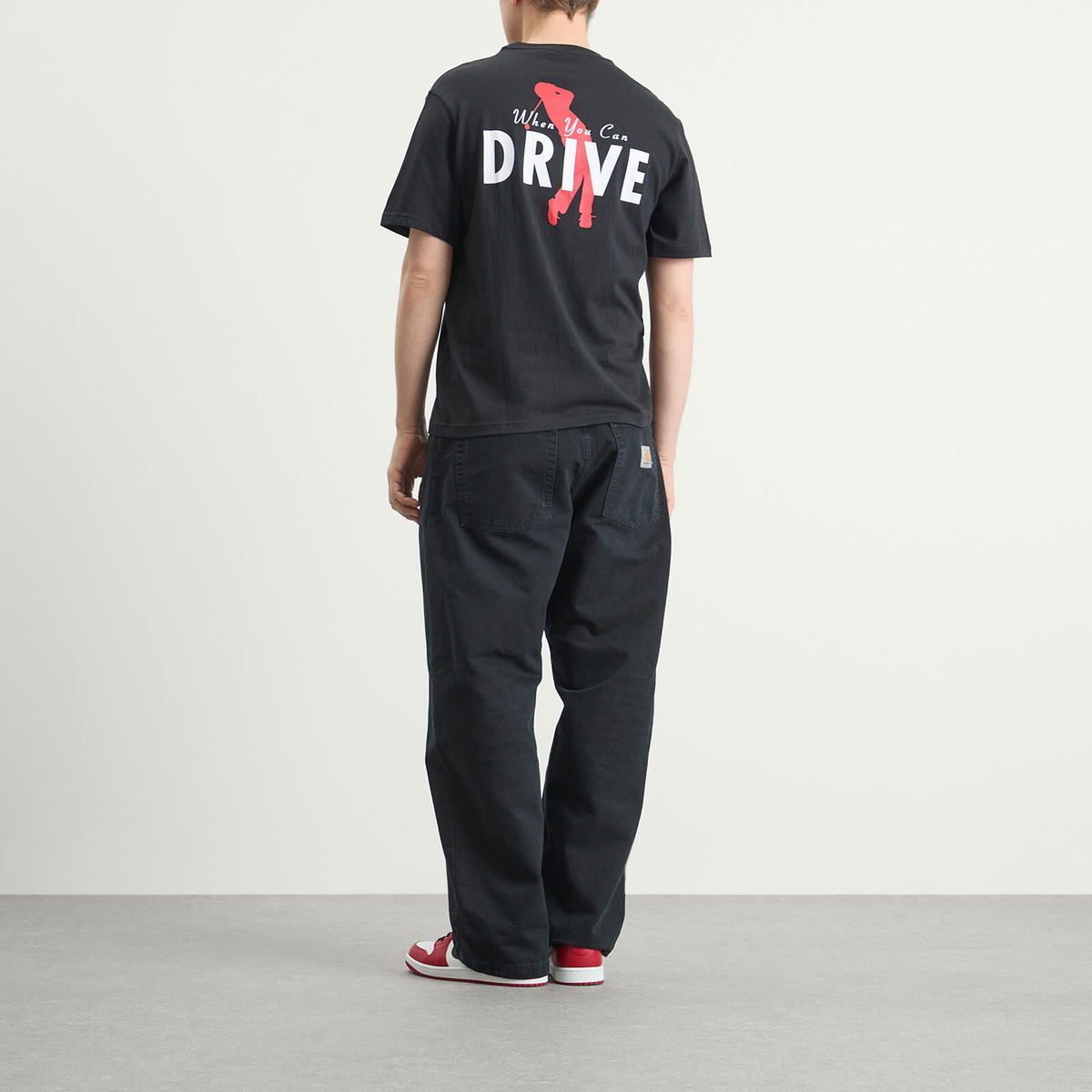 Air Jordan Men's Golf T-Shirt in Black