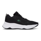 Lacoste Black Court-Drive Fly Trainer Sneakers