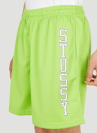 Collegiate Mesh Shorts in Green