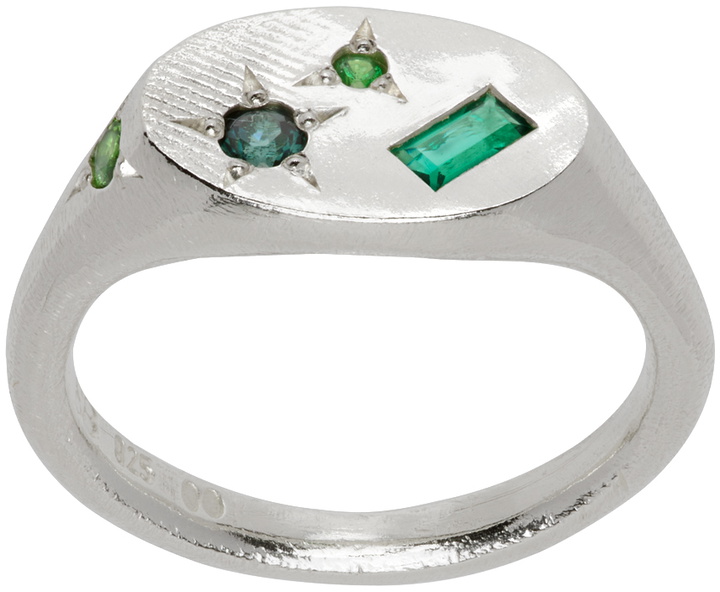 Photo: Seb Brown Silver XL Neapolitan Ring