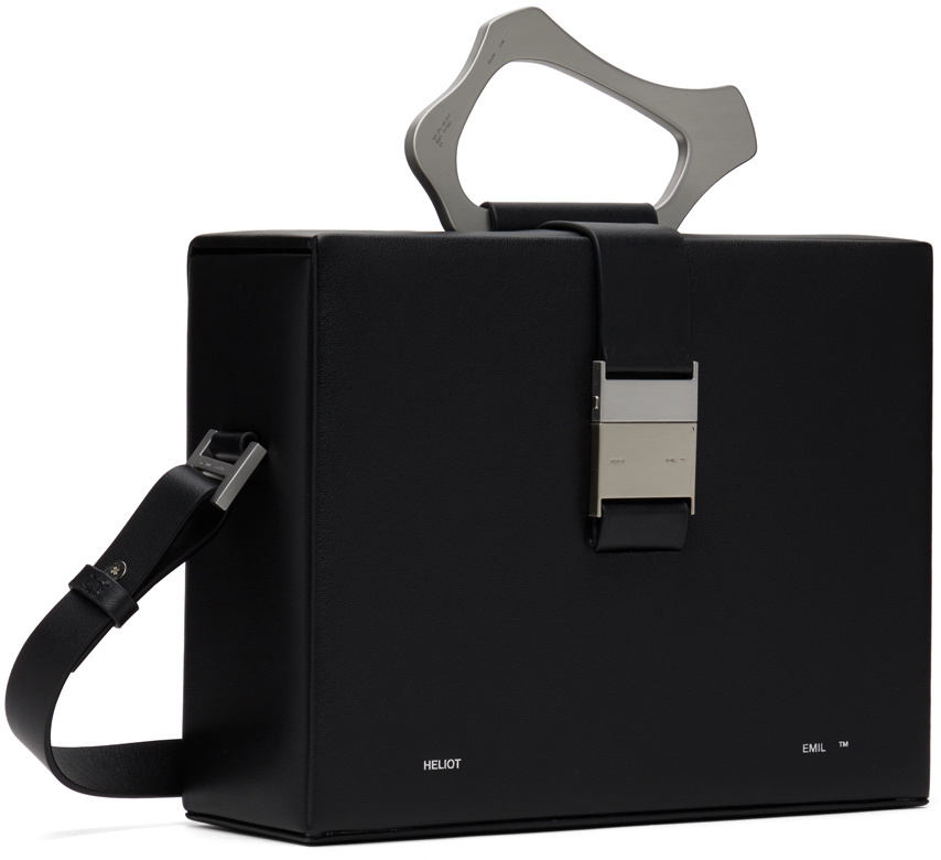 HELIOT EMIL Black Excluse Box Bag