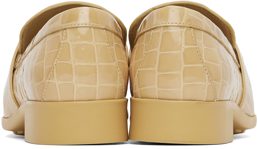 Bottega Veneta Beige Monsieur Loafers