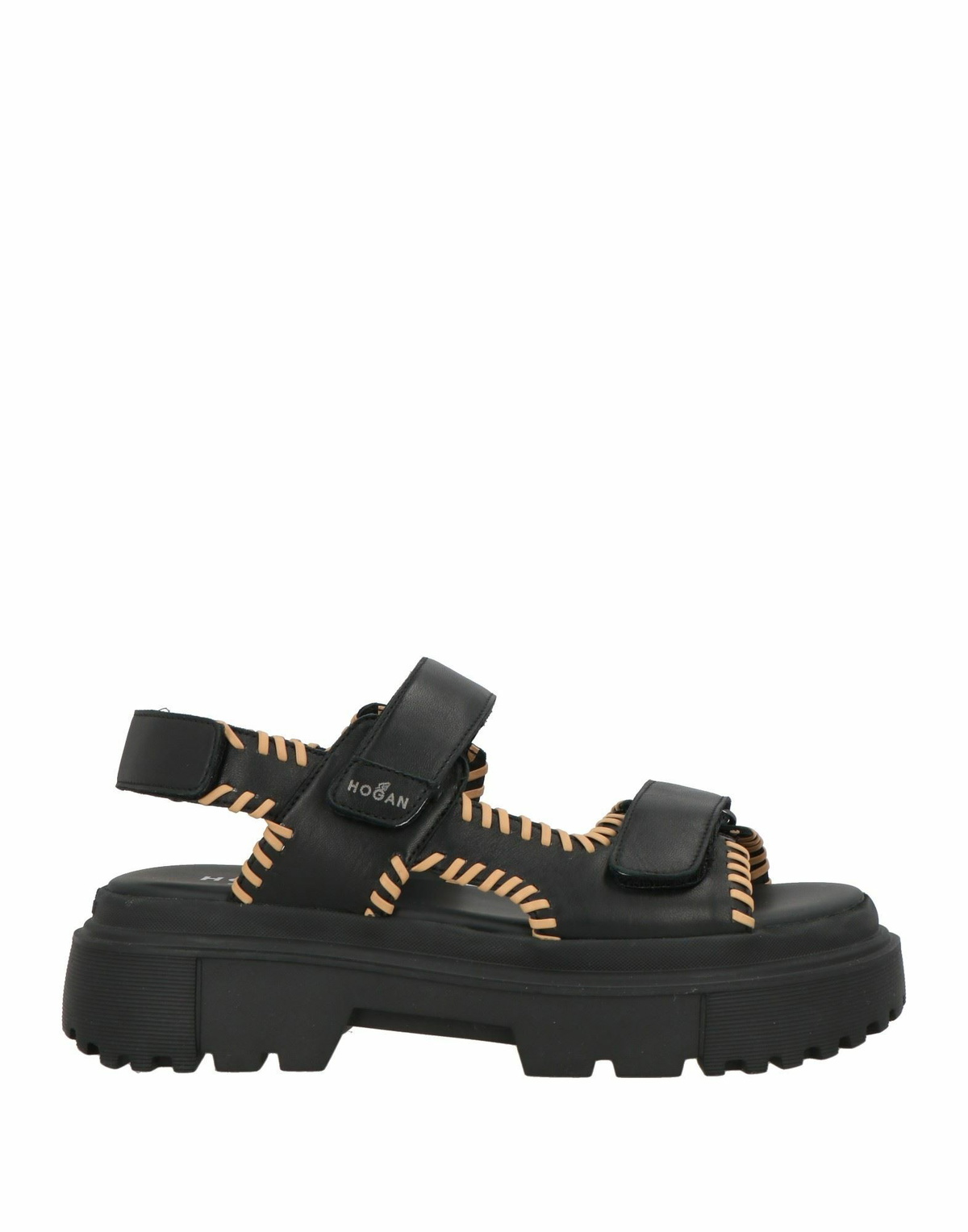 Hogan Womens Sandals in Black