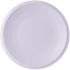 BKLYN CLAY SSENSE Exclusive Purple Saturn Dinnerware Chicken Dinner Plate