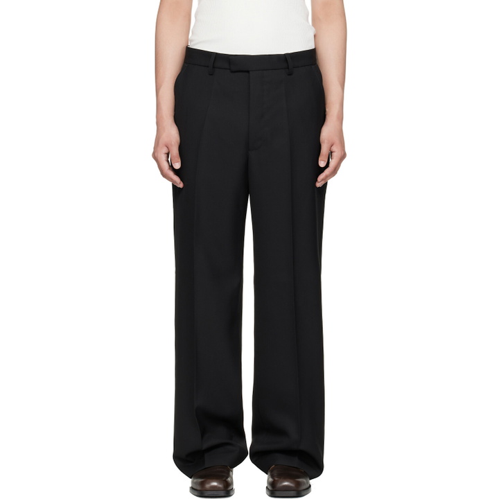 Photo: Second/Layer Black Relaxed Primo Trousers