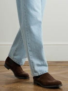 Edward Green - Newmarket Suede Chelsea Boots - Brown