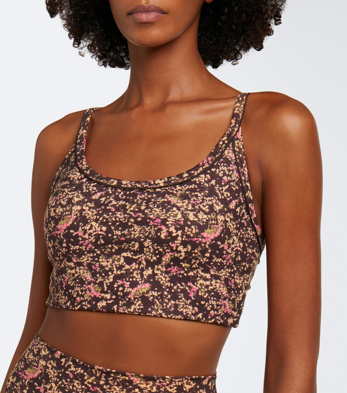 Varley Selma printed sports bra