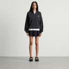 END. Slice Half Zip Sweat in Cinder Black