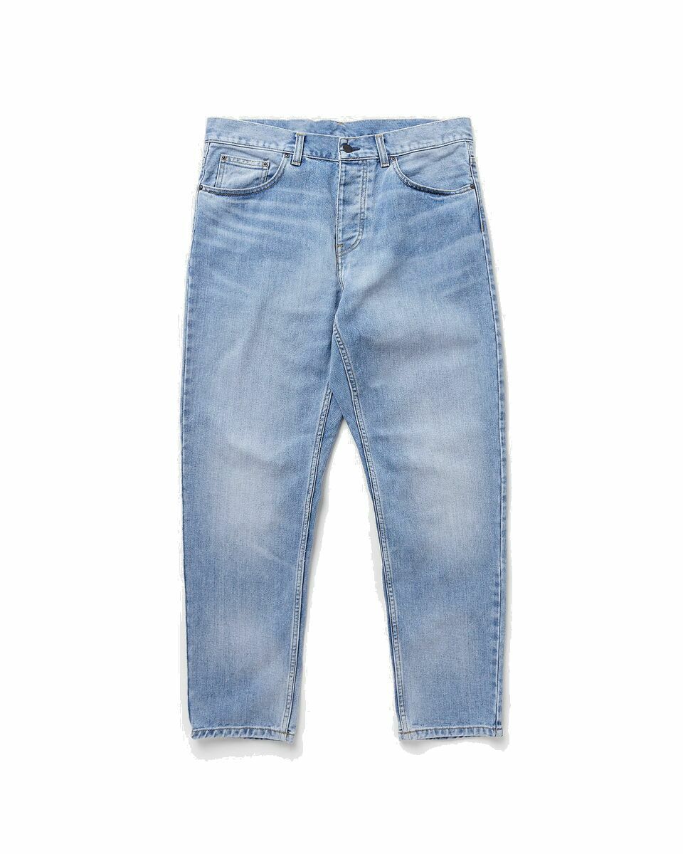 Photo: Carhartt Wip Newel Pant (Tapered) Blue - Mens - Jeans
