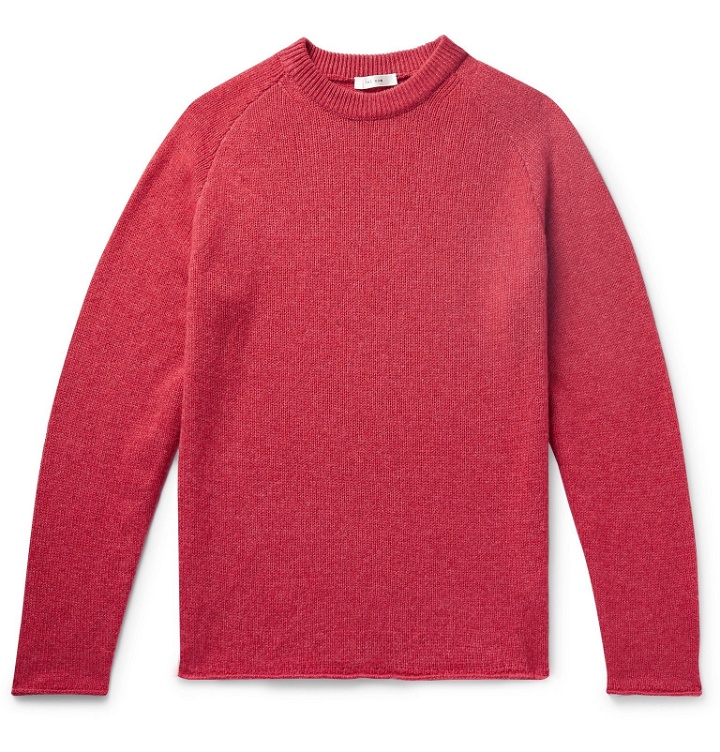 Photo: The Row - Ulmer Cashmere Sweater - Red
