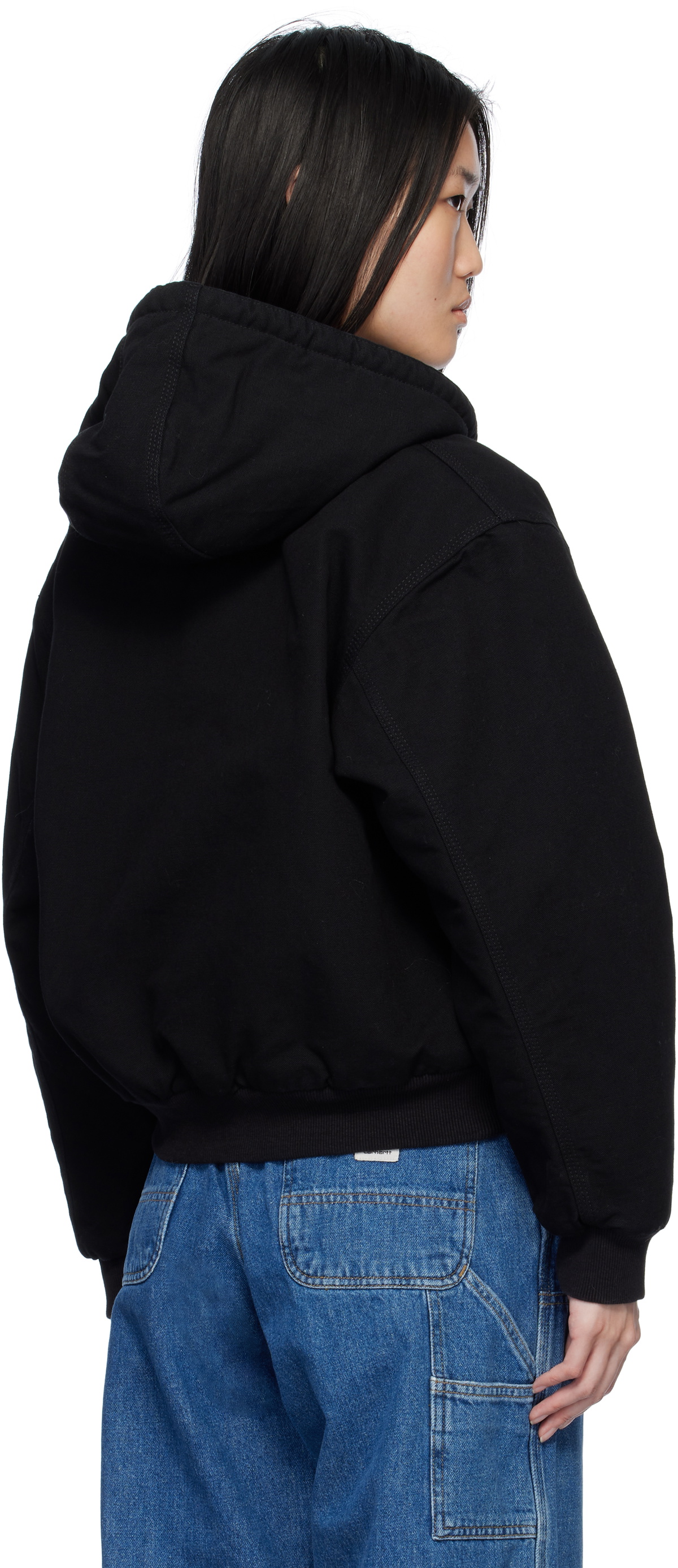 【関税込み】Carhartt Work In Progress ボンバー Carhartt Work In Progress Black OG Active Bomber Jacket