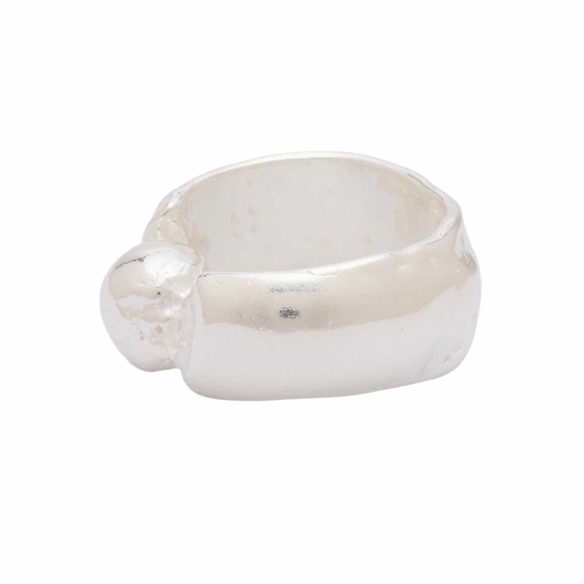 Simuero Men's Sello Luna Ring in Silver