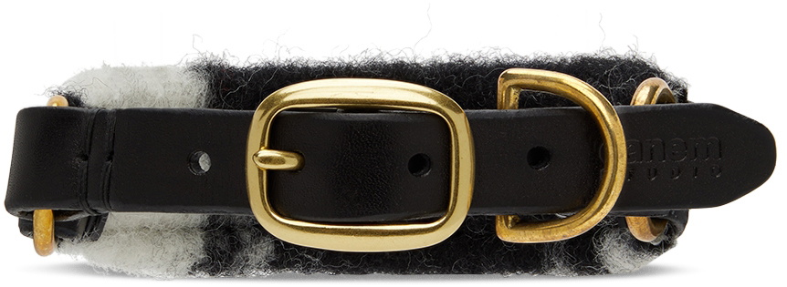 Canem Studio Black Lillunn Edition Medium Classic Cut Dog Collar