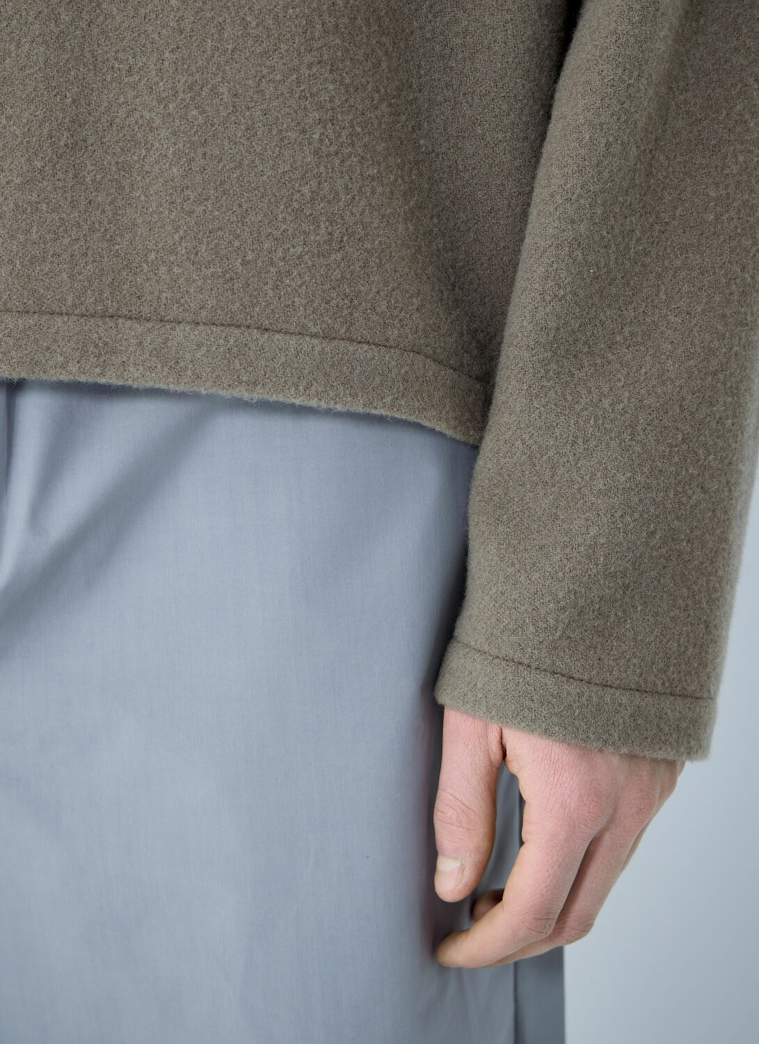RIER Fleece Hooded Sweatshirt