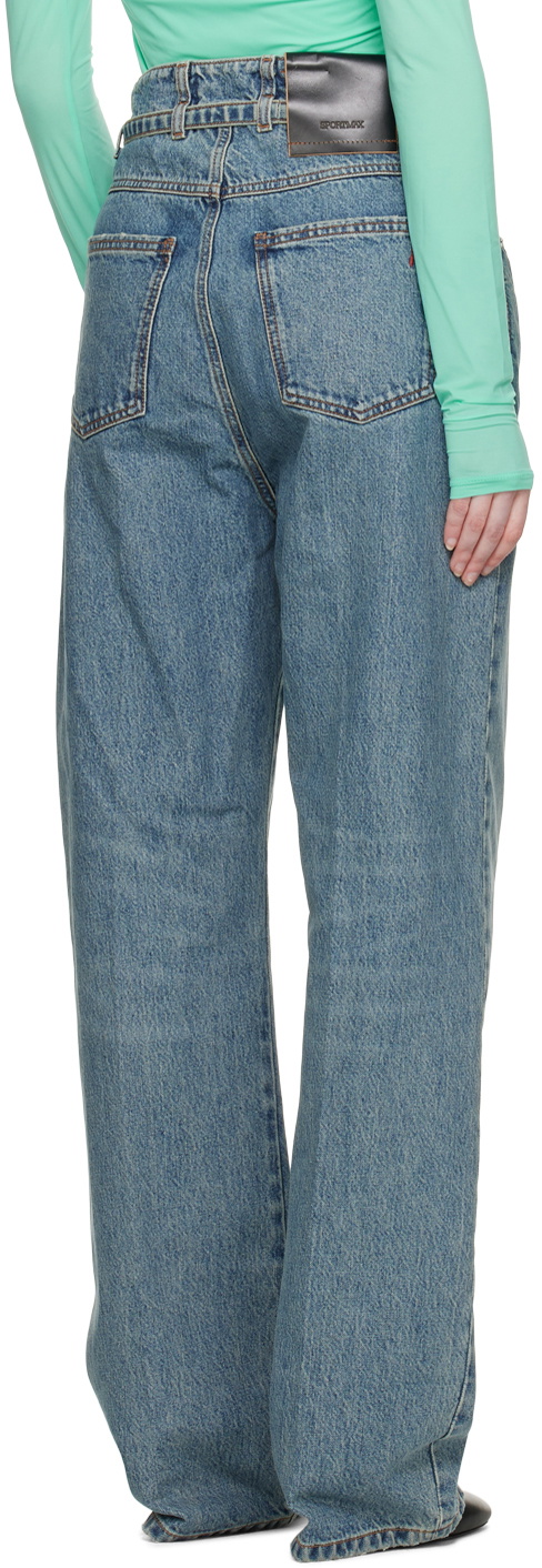 Sportmax Blue Ragno Jeans Sportmax