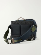 Master-Piece - Grave Suede and Shell Messenger-Bag