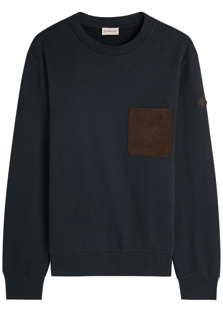 Moncler Black Maglione Tricot Ciclista Sweater Moncler