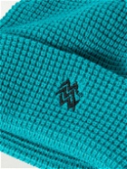Manresa - Logo-Embroidered Waffle-Knit Wool Beanie