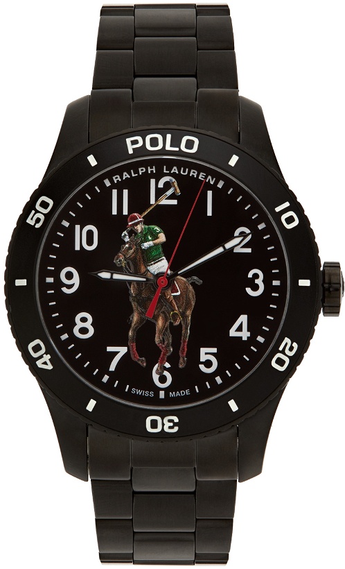 Photo: Polo Ralph Lauren Black Pony Polo 42mm Watch