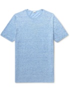 Caruso - Slim-Fit Linen T-Shirt - Blue