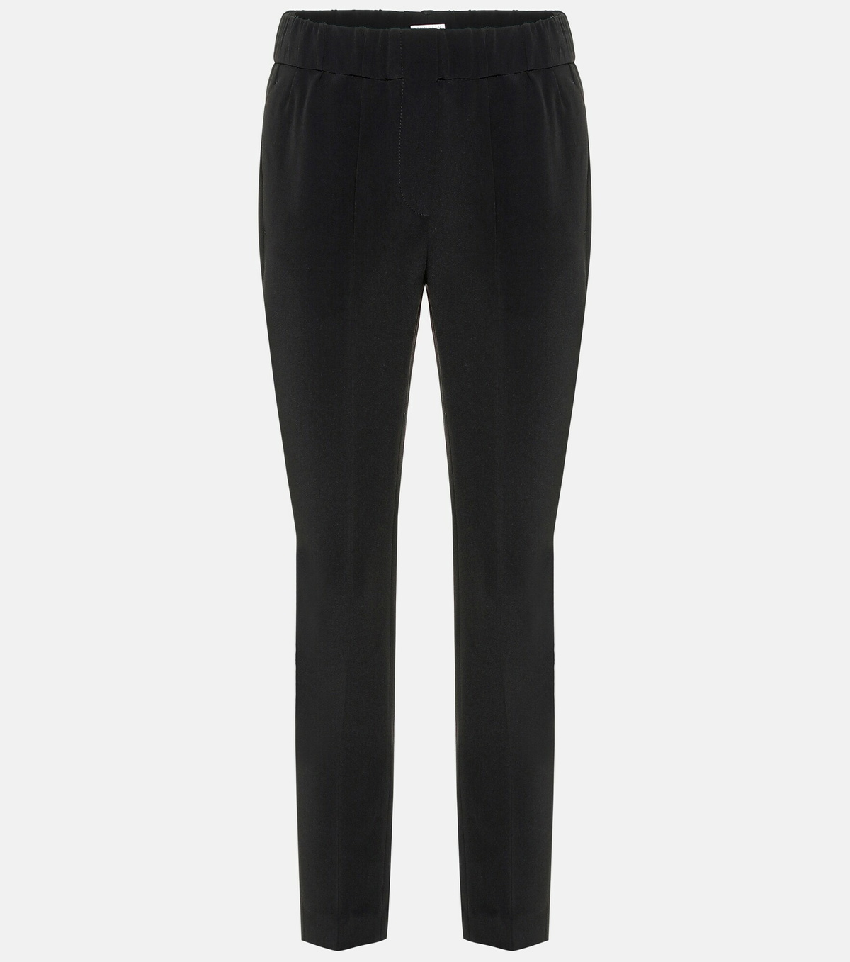 Brunello Cucinelli - Silk-blend cropped pants