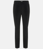 Brunello Cucinelli - Silk-blend cropped pants