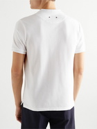 Vilebrequin - Logo-Embroidered Cotton-Piqué Polo Shirt - White