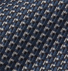 Giorgio Armani - 8cm Silk-Jacquard Tie - Men - Blue