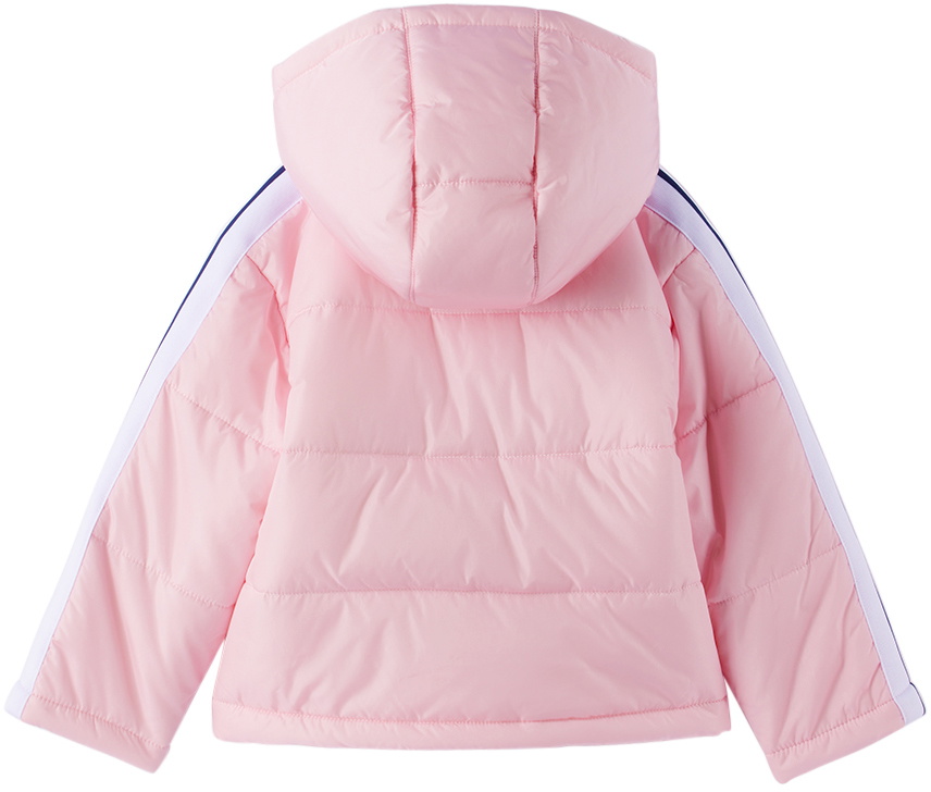 Palm Angels Kids Pink Hooded Jacket