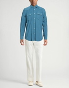Lardini Mens Shirt Turquoise