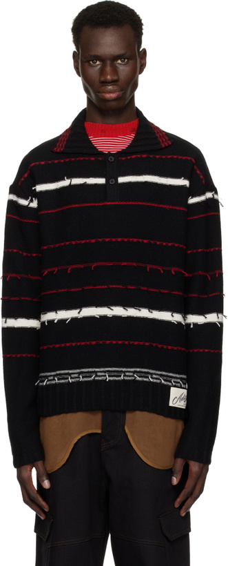 Photo: Andersson Bell Black Stripe Polo