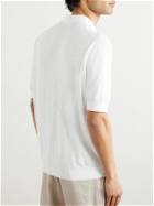 Lardini - Cotton Polo Shirt - White