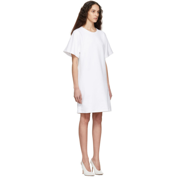 A-Plan-Application White T-Shirt Dress
