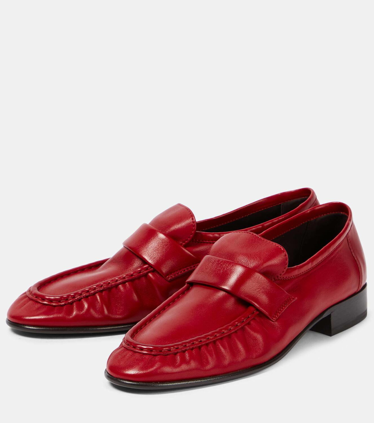 The Row Soft leather loafers The Row