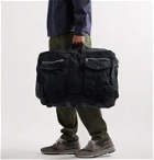 Porter-Yoshida & Co - 2Way Large Canvas Duffle Bag - Blue