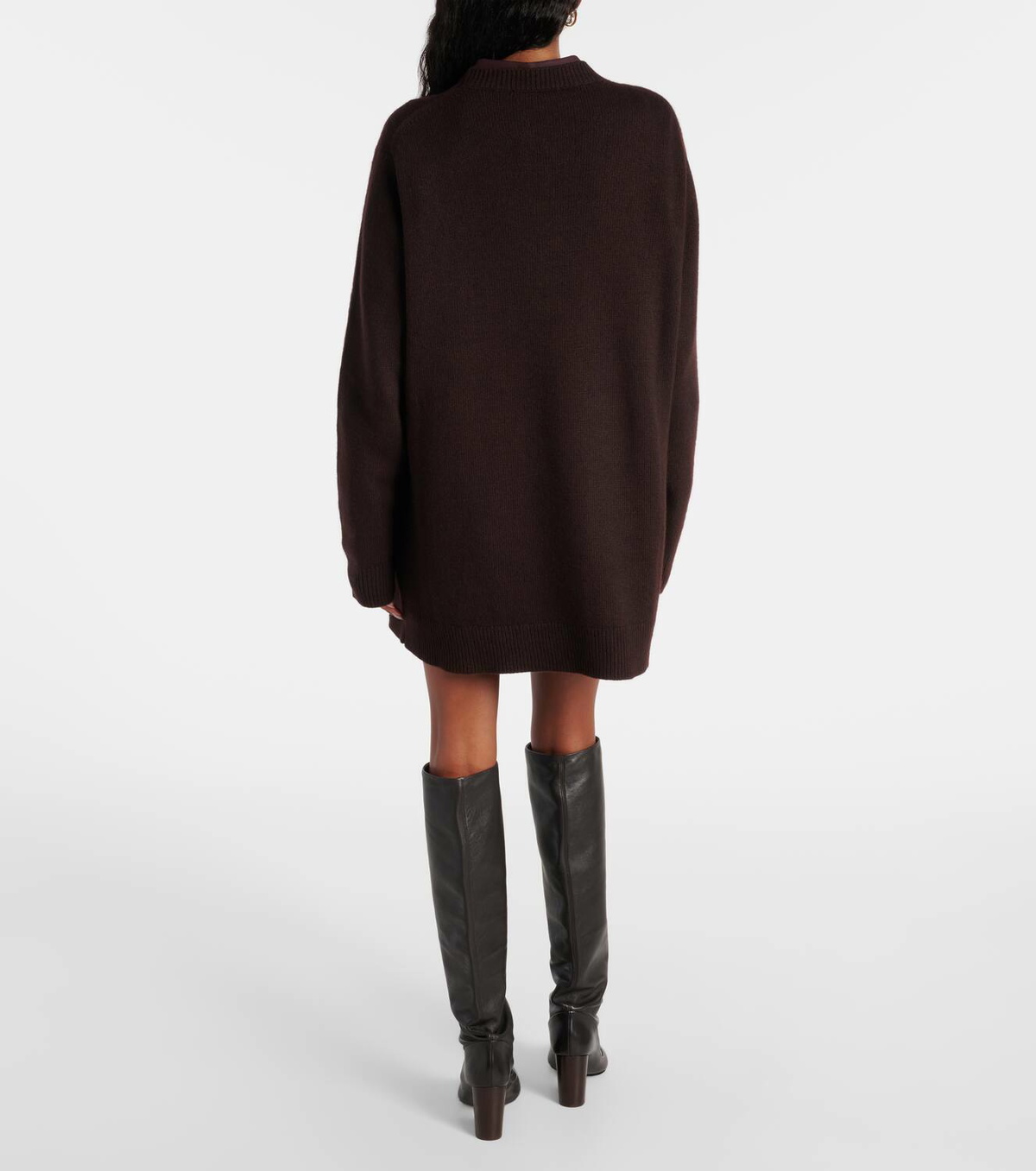 The Frankie Shop Maxime wool and cashmere-blend sweater dress