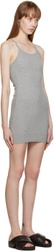 ÉTERNE Gray Tank Minidress